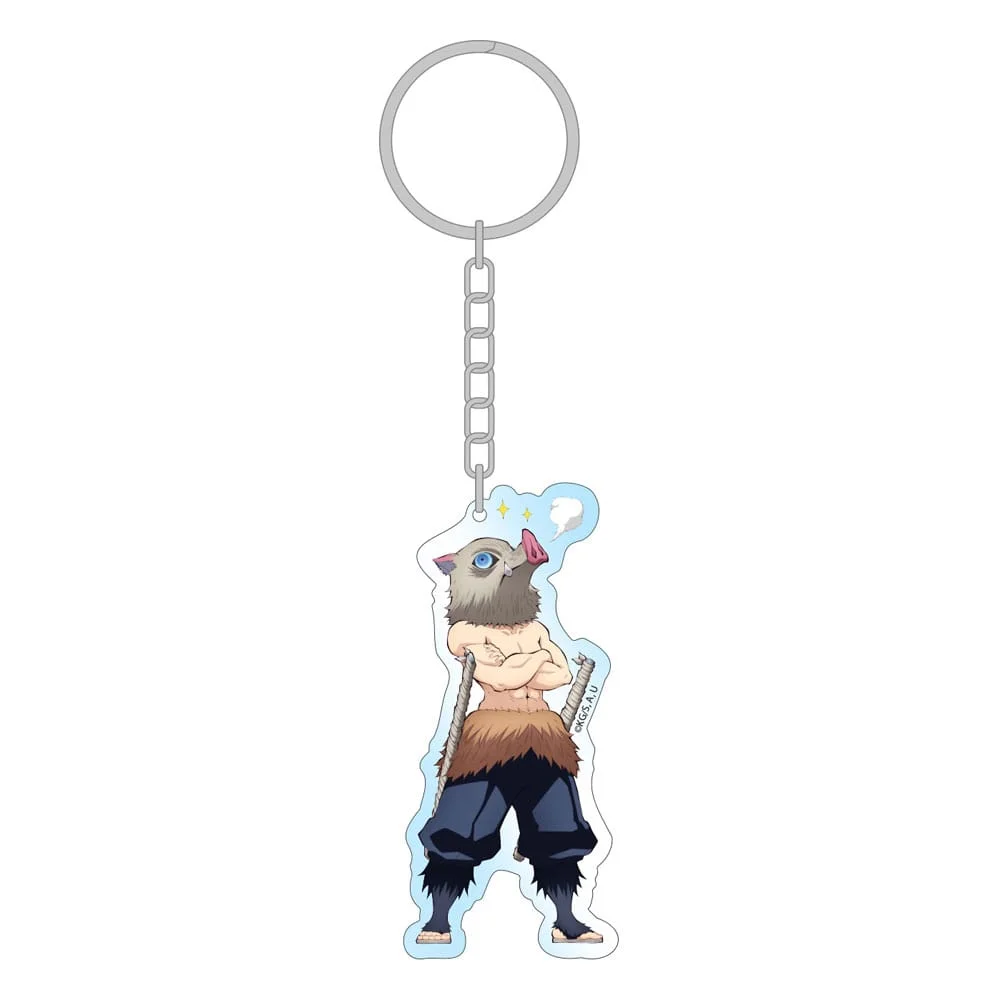 Demon Slayer: Kimetsu no Yaiba Acrylic Keychain Inosuke Holographic 8 cm